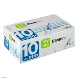 MYLIFE Clickfine pen needles 10 mm, 100 pcs