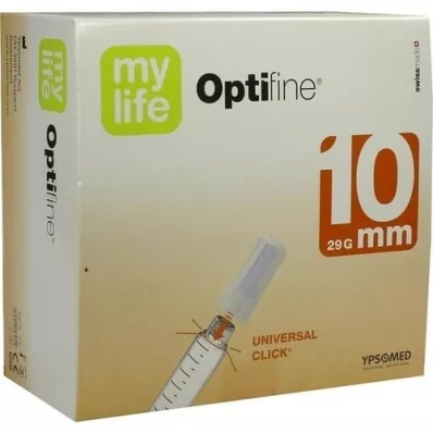 MYLIFE Optifine pen needles 10 mm, 100 pcs
