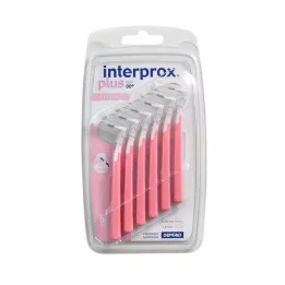 Interprox Plus Nano Rosa Interdental Brushes, 6 pcs