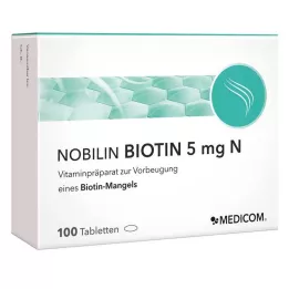 NOBILIN Biotin 5 mg N tablets, 100 pcs