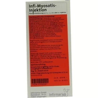 INFI MYOSOTIS Injection, 10x1 ml