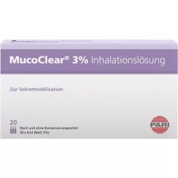 MUCOCLEAR 3% NaCl Inhalationslösung, 20X4 ml