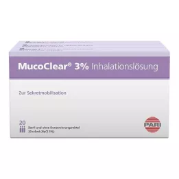 MUCOCLEAR 3% NaCl inhalation solution, 60X4 ml