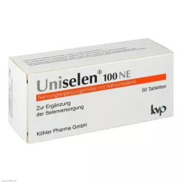 UNISELEN 100 NE tablets, 1X50 pcs