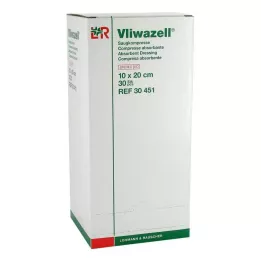VLIWAZELL Suction compresses sterile 10x20 cm, 30 pieces