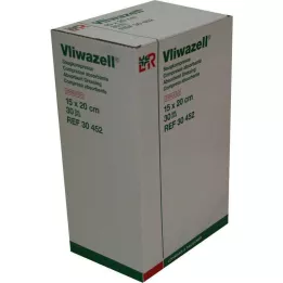 VLIWAZELL Suction compresses sterile 15x20 cm, 30 pcs