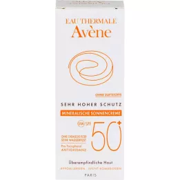 Avene Mineral sunscreen SPF 50+, 50 ml