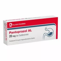 PANTOPRAZOL AL 20 mg with sodbr.gastric juice tablet, 7 pcs
