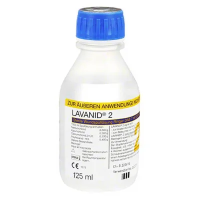 Lavanid 2 wound irrigation solution, 125 ml