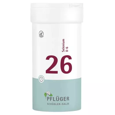 BIOCHEMIE Pflüger 26 Selenium D 6 Tablets, 400 pcs BIOCHEMIE Pflüger 26 Selenium D 6 Tablets, 400 pcs