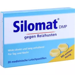 SILOMAT DMP Against irritation cough Lutschpast.M.Honig, 20 pcs