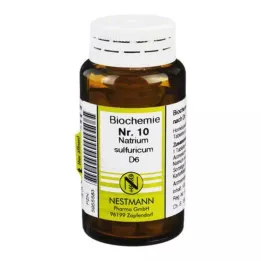 BIOCHEMIE 10 sodium sulfuricum d 6 tablets, 100 pcs