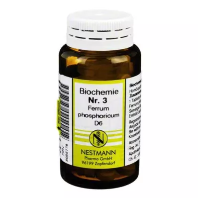 BIOCHEMIE 3 Ferrum phosphoricum D 6 tablets, 100 pcs