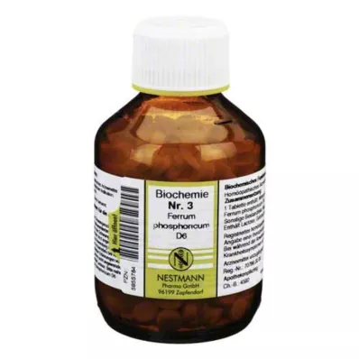 BIOCHEMIE 3 Ferrum phosphoricum D 6 tablets, 400 pcs