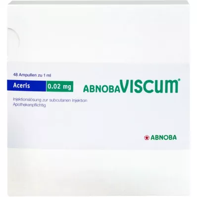 ABNOBAVISCUM Aceris 0.02 mg ampoules, 48 pcs