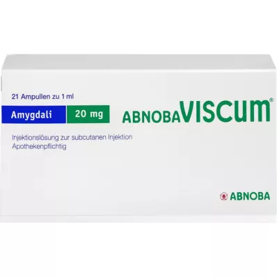 ABNOBAVISCUM Amygdali 20 mg ampoules, 21 pcs