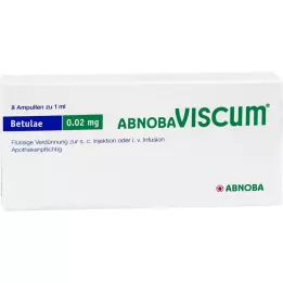 ABNOBAVISCUM Betulae 0.02 mg ampoules, 8 pcs