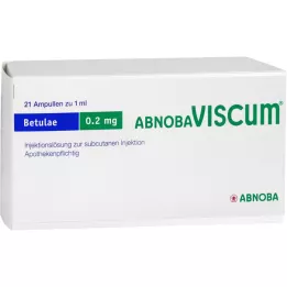 ABNOBAVISCUM Betulae 0.2 mg ampoules, 21 pcs