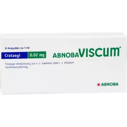 ABNOBAVISCUM Crataegi 0.02 mg ampoules, 8 pcs