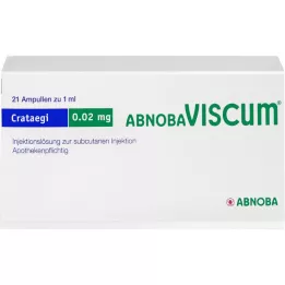 ABNOBAVISCUM Crataegi 0.02 mg ampoules, 21 pcs