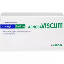 ABNOBAVISCUM Crataegi 0.02 mg ampoules, 21 pcs
