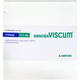 ABNOBAVISCUM Crataegi 0.2 mg ampoules, 48 pcs