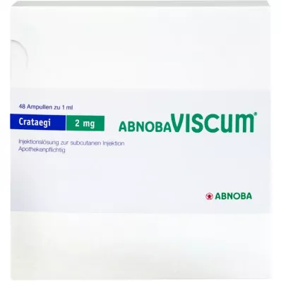 ABNOBAVISCUM Crataegi 2 mg ampoules, 48 pcs