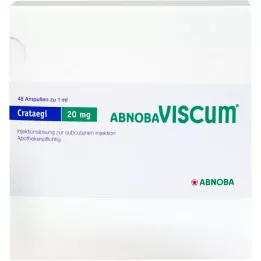 ABNOBAVISCUM Crataegi 20 mg ampoules, 48 pcs