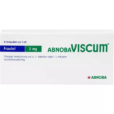 ABNOBAVISCUM Fraxini 2 mg ampoules, 8 pcs