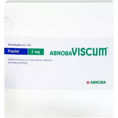 ABNOBAVISCUM Fraxini 2 mg ampoules, 48 pcs