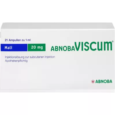 ABNOBAVISCUM Mali 20 mg ampoules, 21 pcs