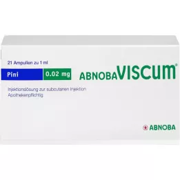 ABNOBAVISCUM Pini 0.02 mg ampoules, 21 pcs