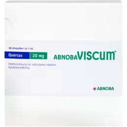 ABNOBAVISCUM Quercus 20 mg ampoules, 48 pcs