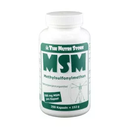 MSM 500 mg Methylsulfonylmethane Capsules, 250 pcs