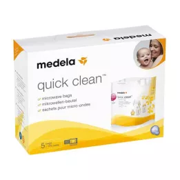 MEDELA Quick Clean Bags, 5 pcs