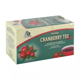 CRANBERRY TEE Filter bags, 20 pcs