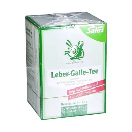 LEBER GALLE-Tea Herbal Tea No.18a Salus Filterbag, 15 pcs