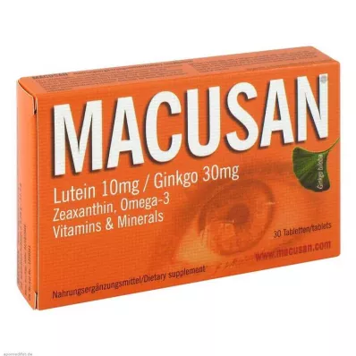 MACUSAN Tablets, 30 pcs