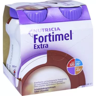 FORTIMEL Extra Schokoladengeschmack, 4X200 ml