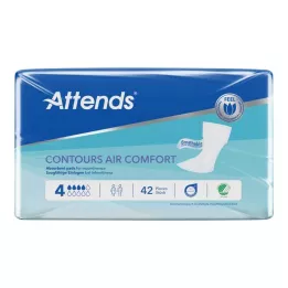 ATTENDS Contours Regular 4 Templates, 42 pcs