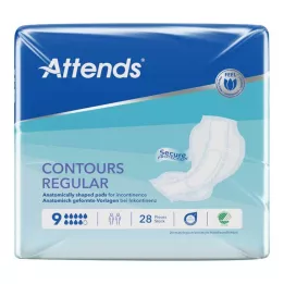 ATTENDS Contours Regular 9 Templates, 28 pcs