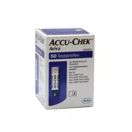 ACCU-CHEK Aviva test strips Plasma II, 1X50 pcs