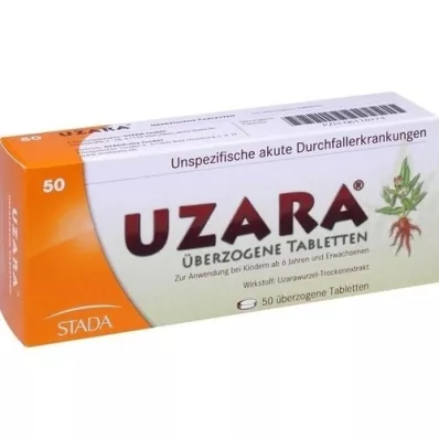 UZARA 40 mg überzogene Tabletten, 50 St