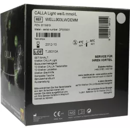 WELLION CALLA light blood sugar mg.Set mmol/l white, 1 pcs