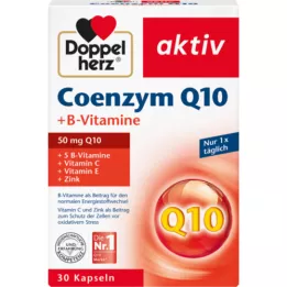 DOPPELHERZ Cápsulas de vitaminas Coenzyme Q10+B, 30 pz