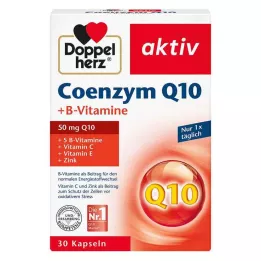 DOPPELHERZ Coenzyme Q10+B Vitamins Capsules, 30 pcs