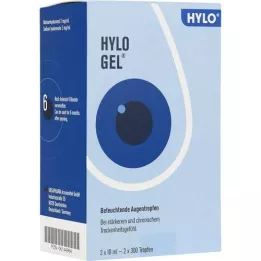 HYLO-GEL eye drops, 2x10 ml