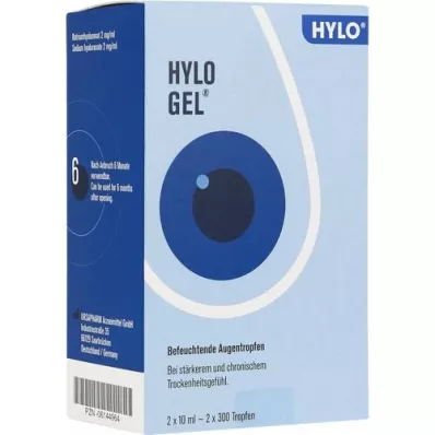 HYLO-GEL Augentropfen, 2X10 ml