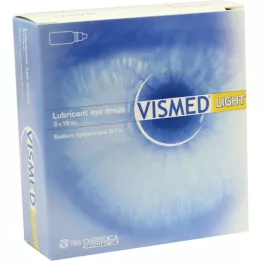 VISMED Light eye drops, 3x15 ml