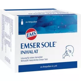 EMSER SOLE Inhalat Solution F.E.Venerbler, 20 pcs